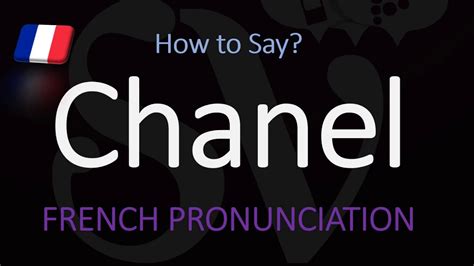 chanel bag pronunciation